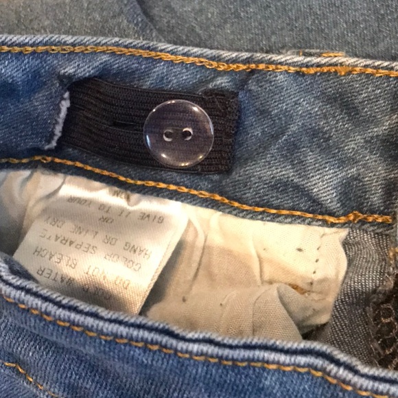 Girls Vintage Havana Jeans Frayed Hem - Picture 5 of 5